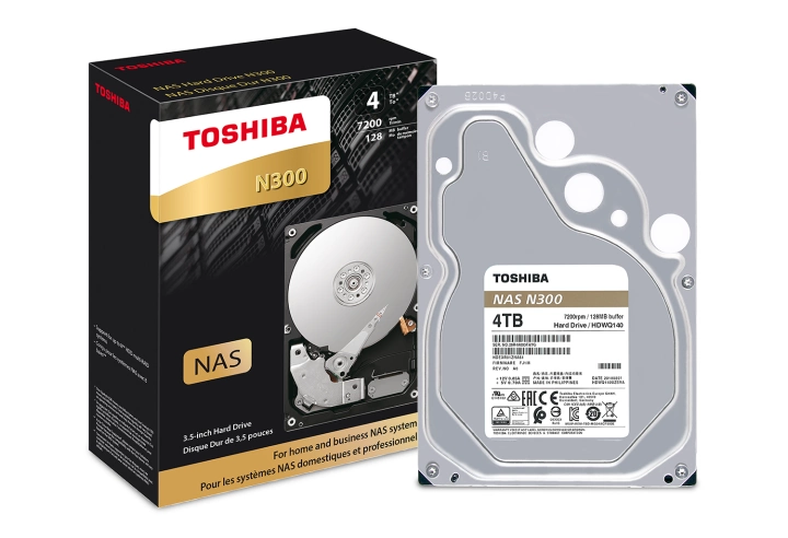 Toshiba N300 4TB NAS Internal Hard Drive 7200 RPM SATA 6Gb/s 128 MB Cache 3.5inch - HDWQ140XZSTA #2