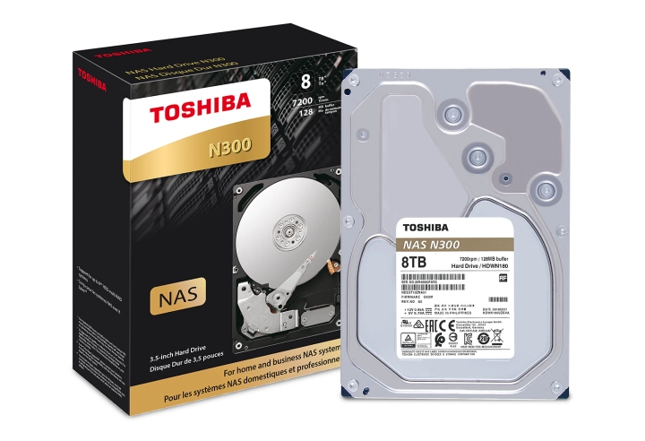 Toshiba N300 8TB NAS Internal Hard Drive 7200 RPM SATA 6Gb/s 128 MB Cache 3.5inch - HDWN180XZSTA #2