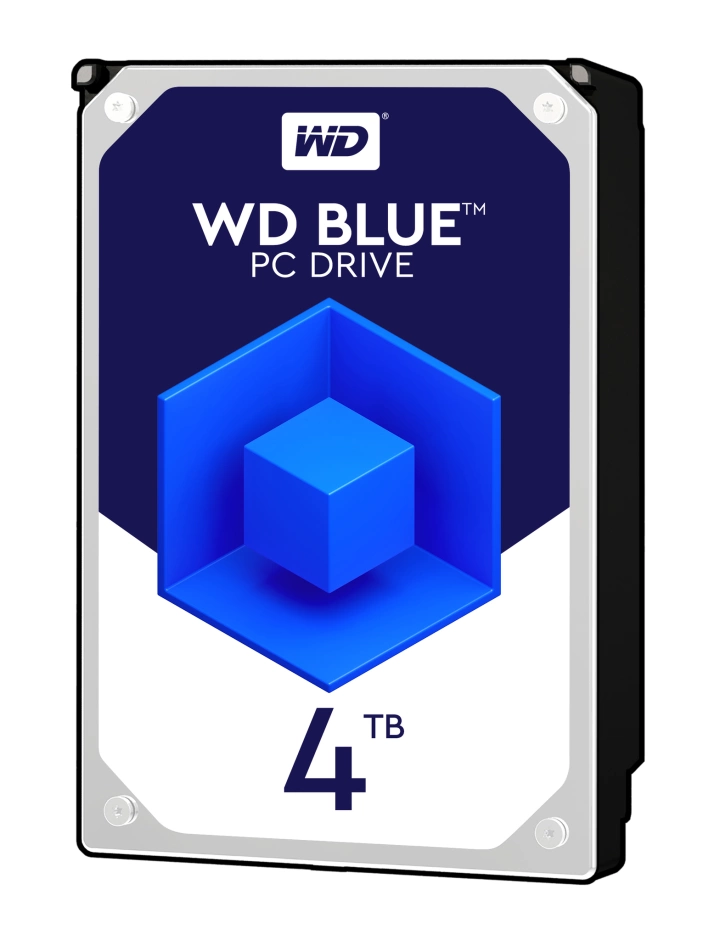 WD Blue 4TB Desktop Hard Disk Drive - 5400 RPM SATA 6 Gb/s 64MB Cache 3.5 Inch - WD40EZRZ #1