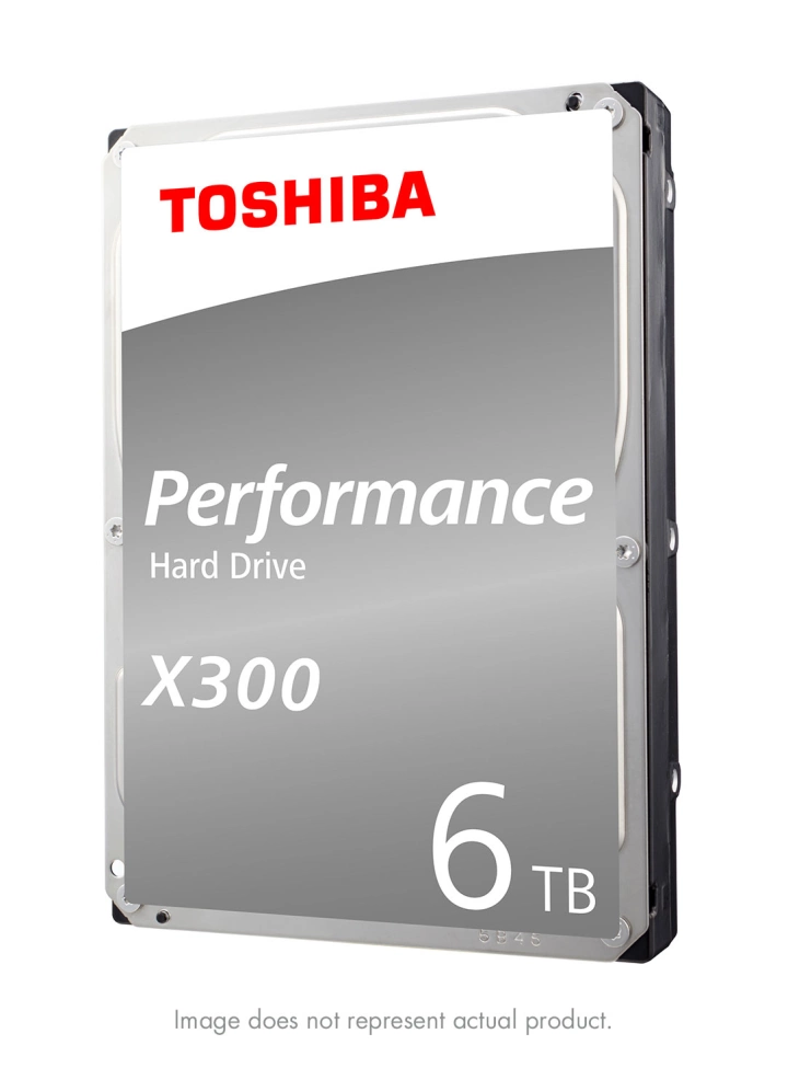 Toshiba X300 6TB Performance & Gaming Internal Hard Drive 7200 RPM SATA 6Gb/s 128 MB Cache 3.5 inch - HDWE160XZSTA #1