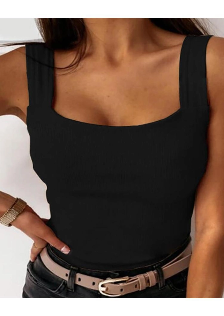 Open Back Thick Strap Sleeveless Camisole #2