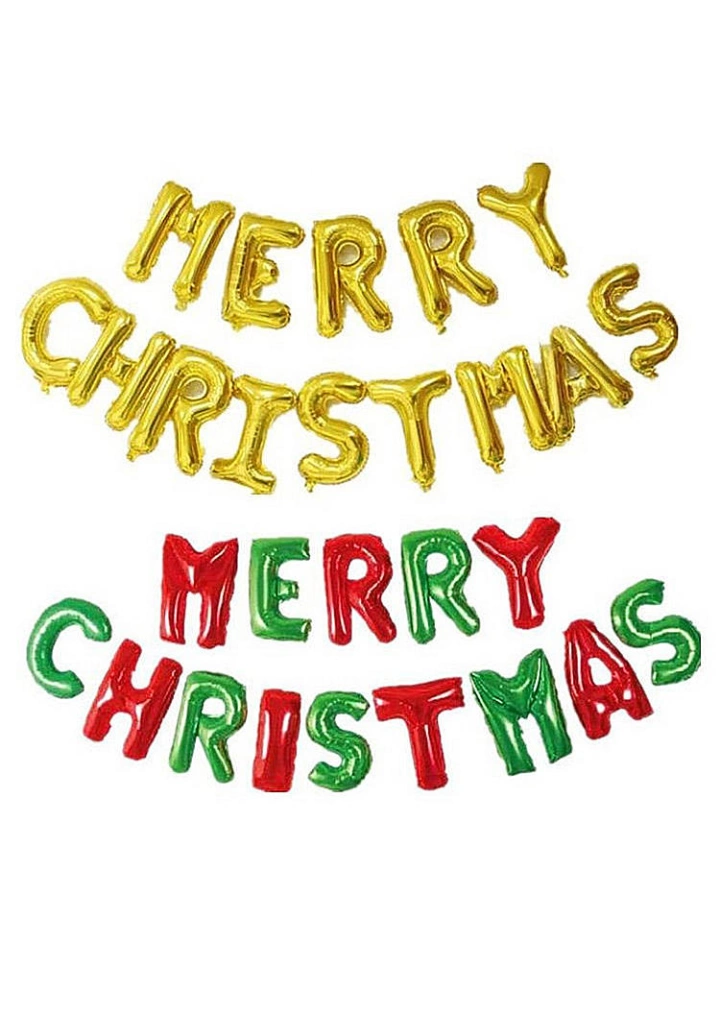 Frohe Weihnachten Aufblasbare Brief Ornament #2