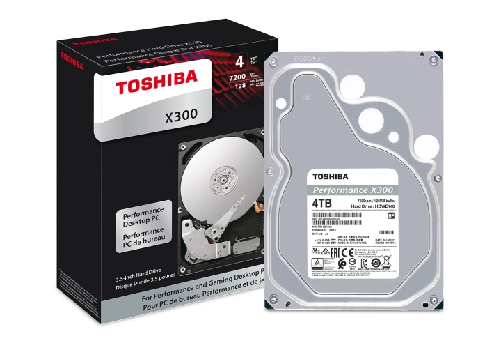 Toshiba X300 4TB Performance & Gaming Internal Hard Drive 7200 RPM SATA 6Gb/s 128 MB Cache 3.5 inch - HDWE140XZSTA #2