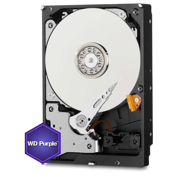 WD Purple 1TB Surveillance Hard Disk Drive - 5400 RPM Class SATA 6 Gb/s 64MB Cache 3.5 Inch - WD10PURZ #2