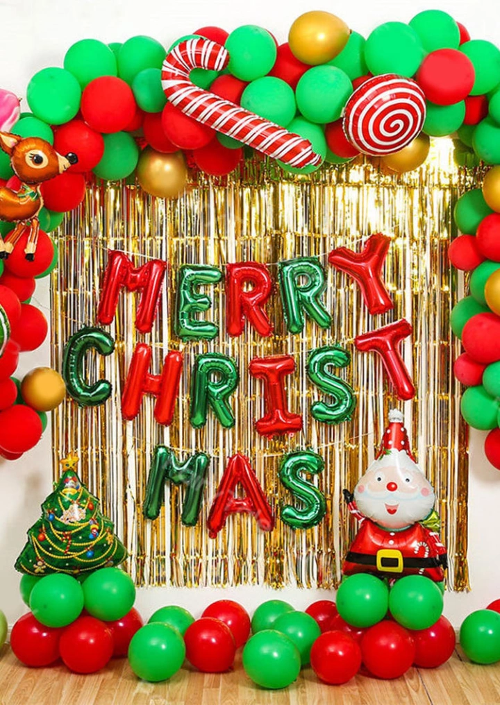 Merry Christmas Inflatable Letter Ornament #8